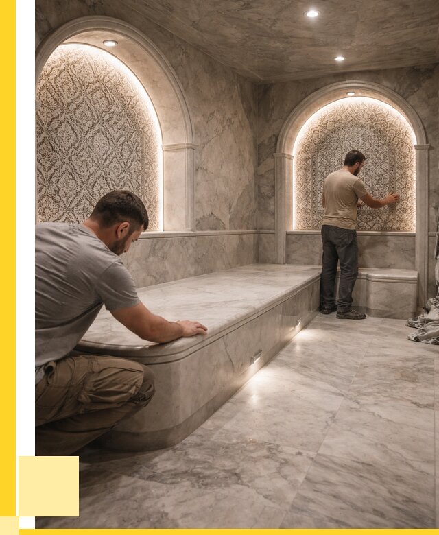 Турецкие бани под ключ в Тобольске от 254175 р. | ЭриданТбл