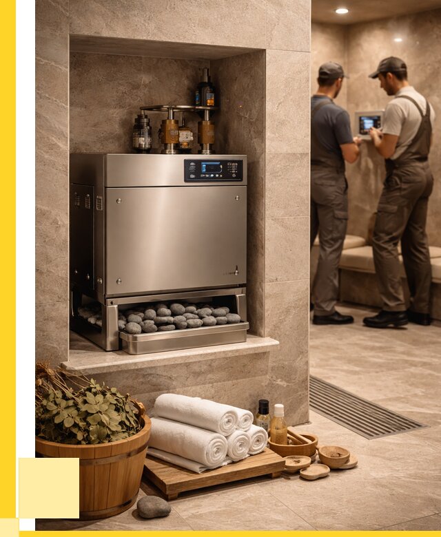 Парогенераторы для хамама в Тобольске от 76253 р. | ЭриданТбл