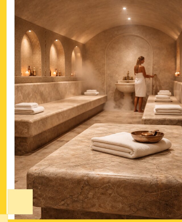 Лежаки для хамама в Тобольске под ключ от 35585 р. | ЭриданТбл