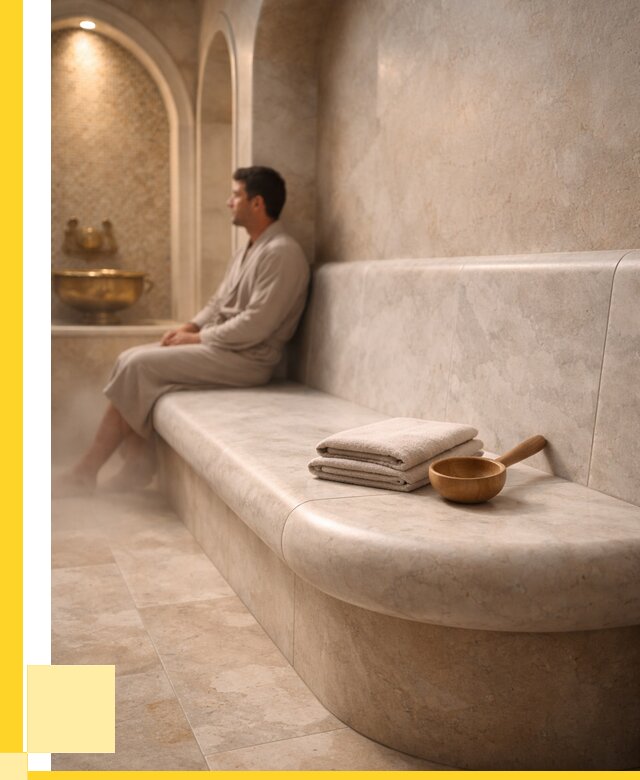 Сиденья для хамама в Тобольске под ключ от 12200 р. | ЭриданТбл