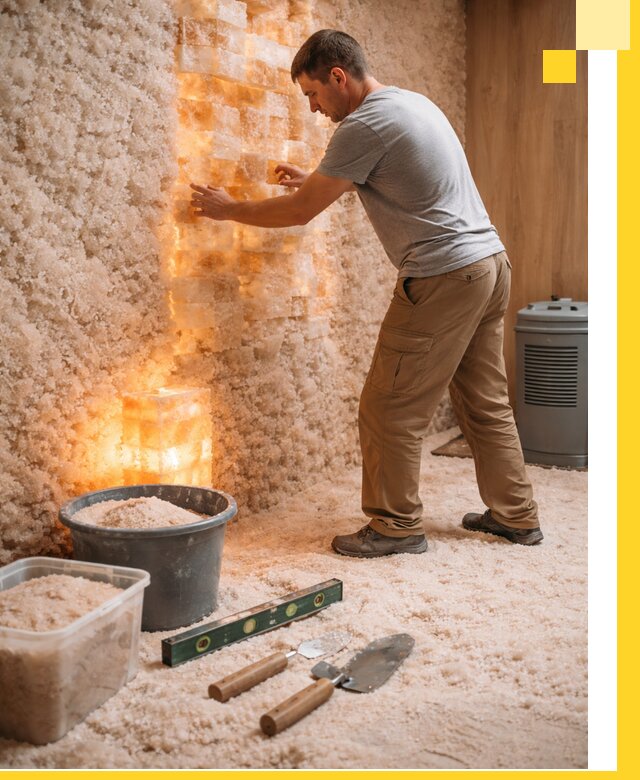 Проектирование и монтаж соляных комнат в Тобольске под ключ