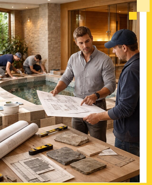 Проектирование SPA зон под ключ в Тобольске с инженерией